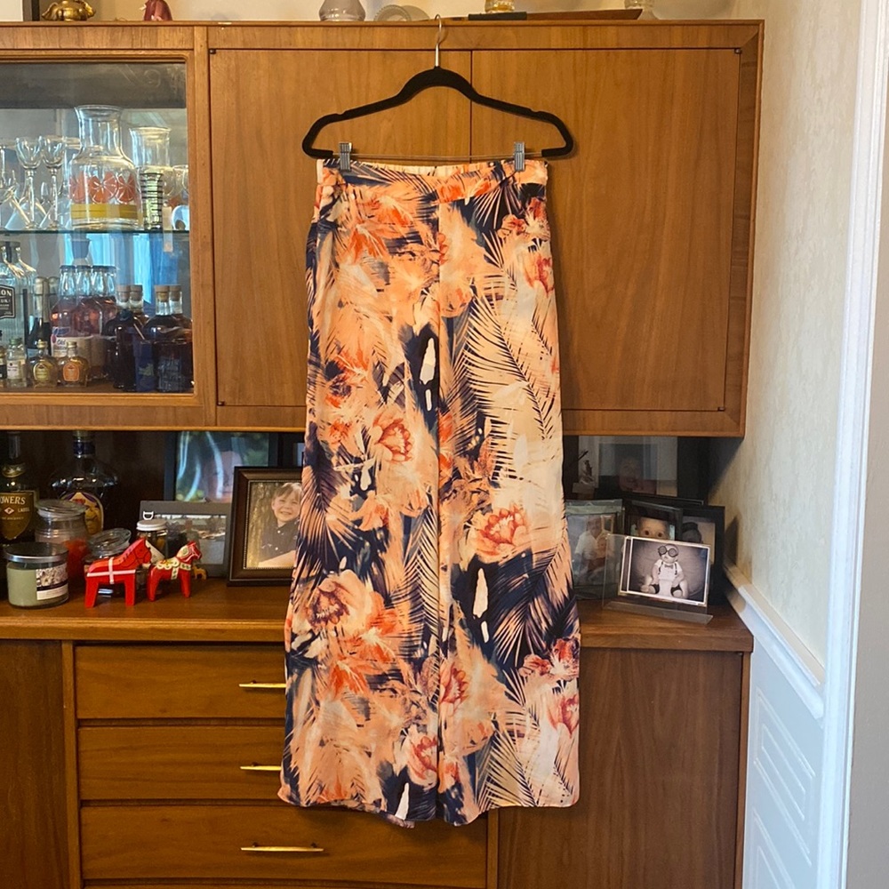 GUESS High Rise Palazzo Pants